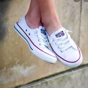 White Converse Chuck Taylor Shoreline Slip On Shoes